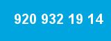 920 932 19 14